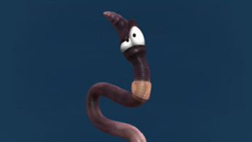 Worm character